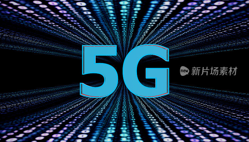 5G wifi技术数字概念